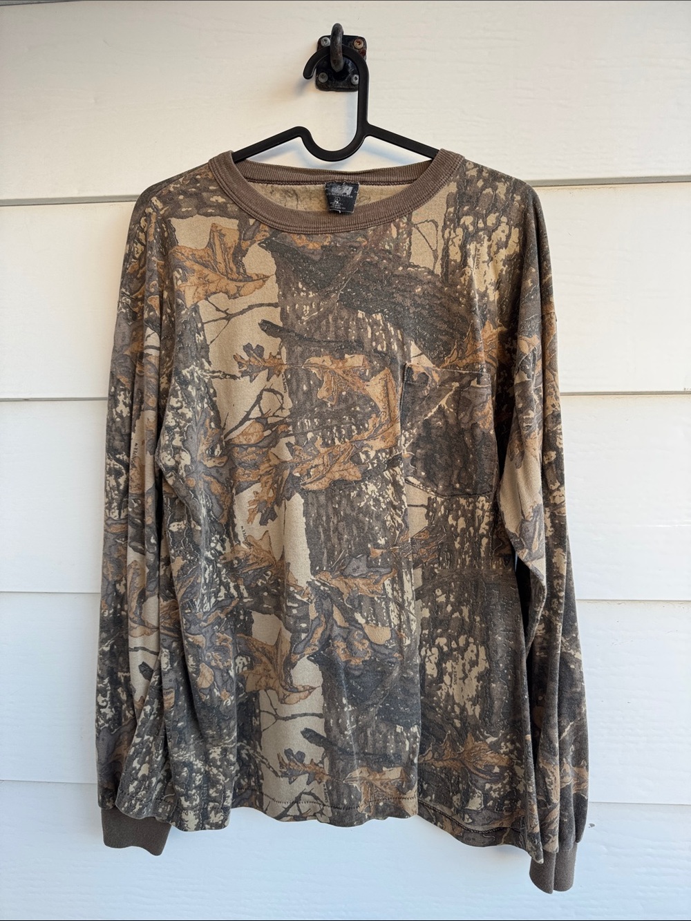 Vintage Camo Ace Sportswear Long Sleeve